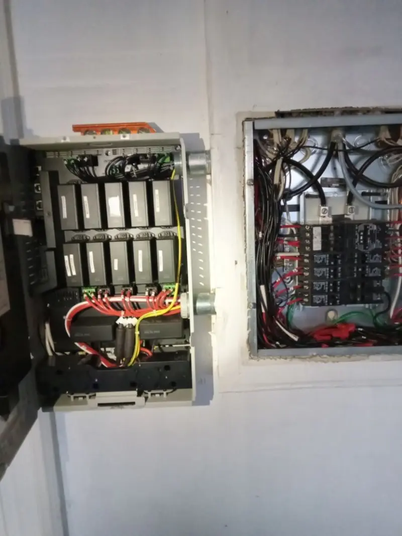 Electrical panel upgrade completed for Electrical Inspection in Brownsville